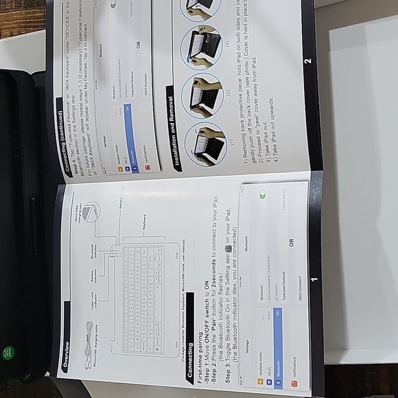 Keyboard Case For Ipad 360° - Picture 13 of 15